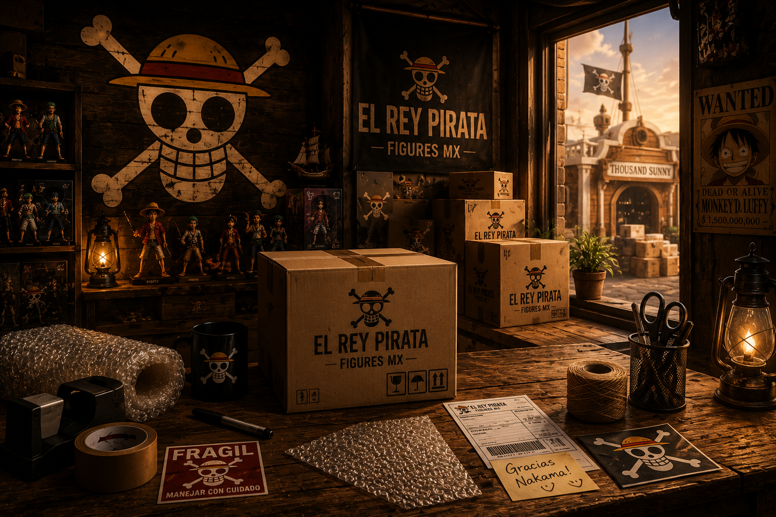 Del Rey Pirata a tu casa