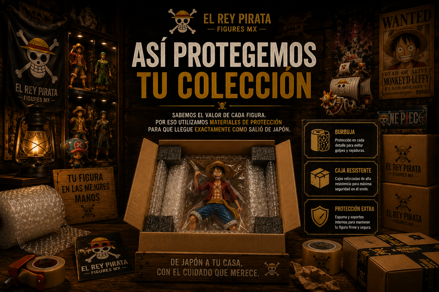 Por qué comprar en El Rey Pirata